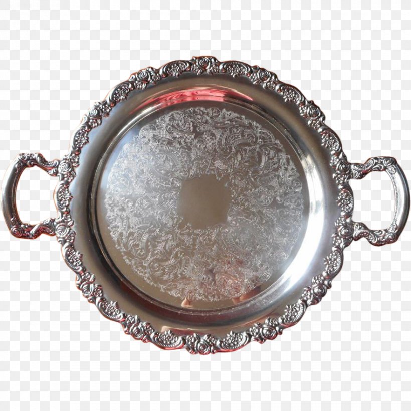 Silver Platter Tray Tea Set Plate, PNG, 880x880px, Silver, Antique, Copper, Dishware, Gold Download Free