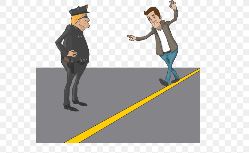 Field Sobriety Testing Police Officer Desktop Wallpaper Clip Art, PNG, 584x503px, Field Sobriety Testing, Alcohol Intoxication, Cartoon, Communication, Conversation Download Free