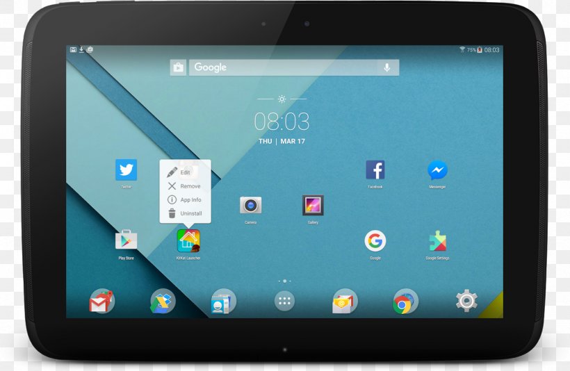 Tablet Computers Android KitKat Smartphone, PNG, 1382x900px, Tablet Computers, Android, Android Kitkat, Android Nougat, App Store Download Free