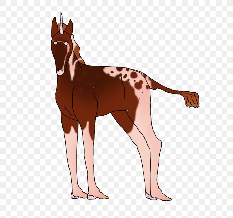 Dog Horse Deer Donkey Pack Animal, PNG, 740x766px, Dog, Carnivoran, Cartoon, Character, Deer Download Free