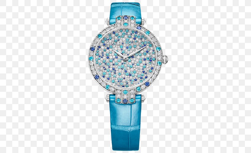 Harry Winston, Inc. Watch Diamond Jewellery Sapphire, PNG, 500x500px, Harry Winston Inc, Aqua, Cartier, Crystal, Diamond Download Free