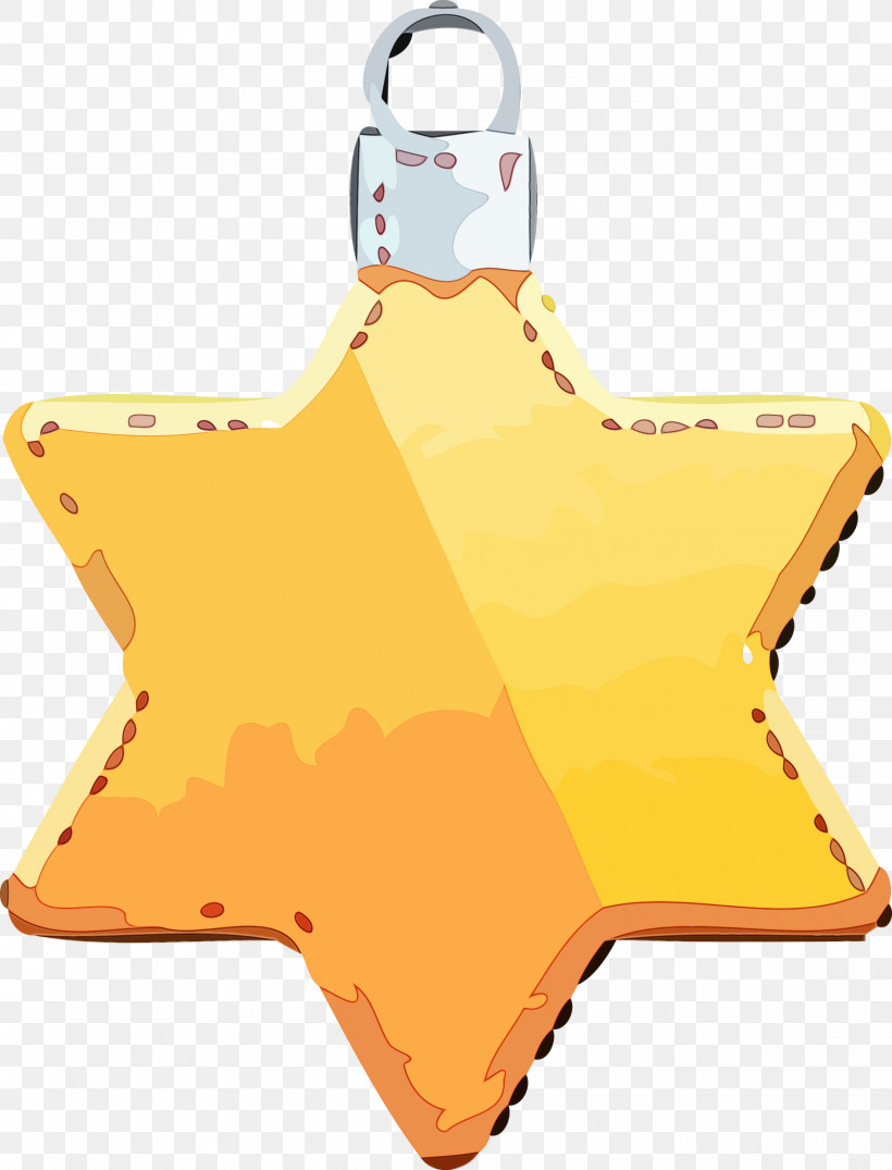 Orange, PNG, 2287x2999px, Christmas Star, Christmas Ornament, Orange, Paint, Star Download Free