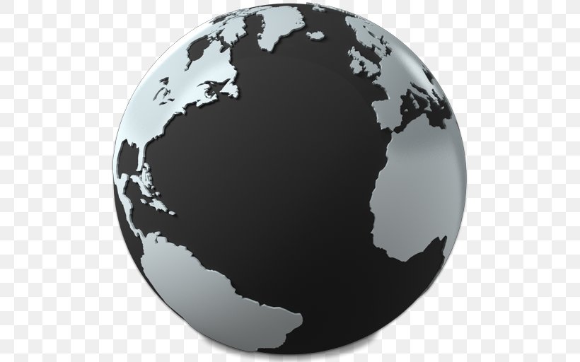 World Desktop Wallpaper, PNG, 512x512px, World, Black And White, Display Resolution, Earth, Globe Download Free