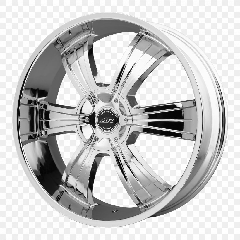 Alloy Wheel Rim American Racing Chrome Plating, PNG, 2000x2000px, Alloy Wheel, American Racing, Automotive Wheel System, Chrome Plating, Michelin Download Free