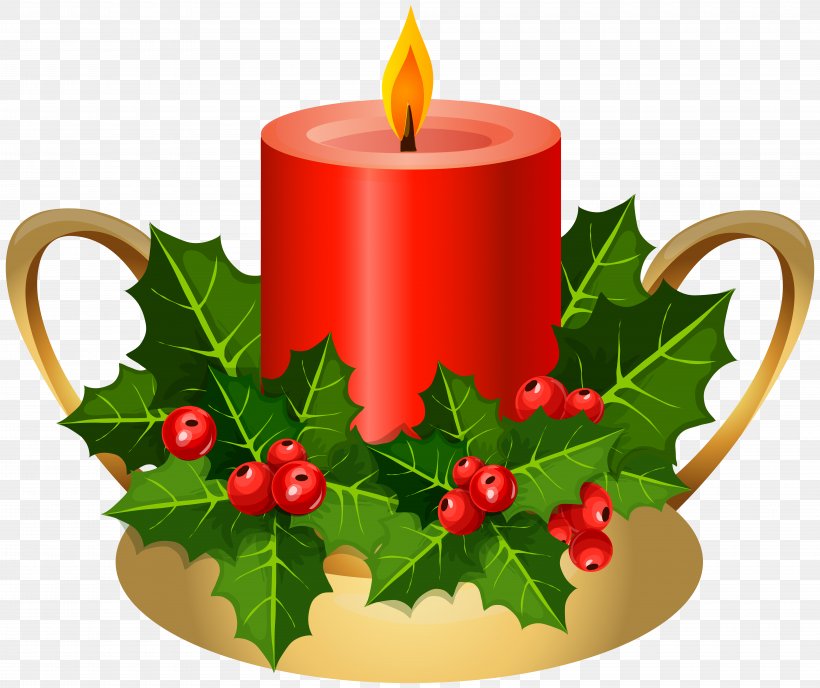 Christmas Advent Candle Advent Candle Clip Art, PNG, 8000x6713px