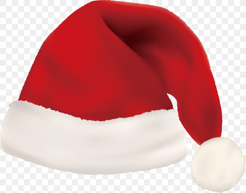 Christmas Hat Santa Hat Santa Clause Hat, PNG, 3000x2364px, Christmas Hat, Costume Accessory, Costume Hat, Fur, Red Download Free