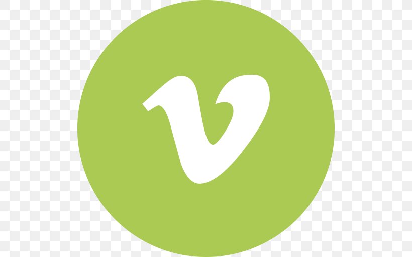 Vimeo, PNG, 512x512px, Vimeo, Brand, Grass, Green, Logo Download Free