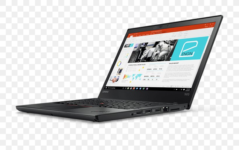 Laptop Intel Lenovo ThinkPad T470 Kaby Lake, PNG, 725x515px, Laptop, Central Processing Unit, Computer, Computer Hardware, Electronic Device Download Free