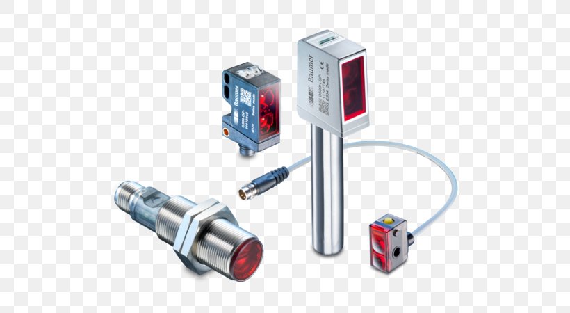 Light Photoelectric Sensor Baumer Holding AG Optics, PNG, 600x450px, Light, Baumer, Cylinder, Electronic Component, Electronics Download Free