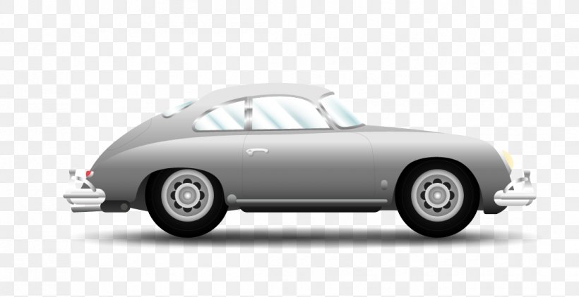 Porsche 356 Car Vehicle, PNG, 1096x565px, Porsche 356, Animation, Automotive Design, Black And White, Brand Download Free
