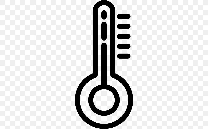 Thermometer Celsius Temperature Degree, PNG, 512x512px, Thermometer, Black And White, Celsius, Degree, Fahrenheit Download Free