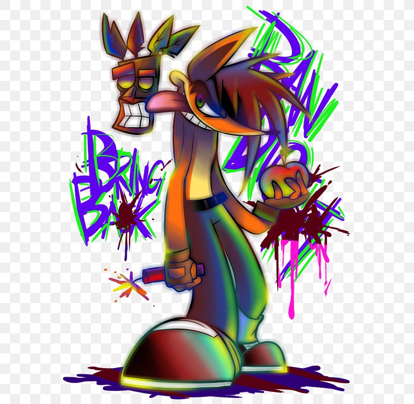 Crash Bandicoot N. Sane Trilogy Drawing Video Game, PNG, 600x800px, Crash Bandicoot, Art, Bandicoot, Cartoon, Crash Bandicoot N Sane Trilogy Download Free