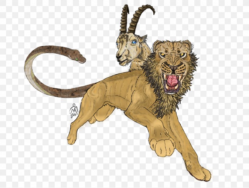 Medusa Lion Tiger Chimera Greek Mythology, PNG, 1600x1213px, Medusa, Animal, Animal Figure, Big Cats, Carnivoran Download Free