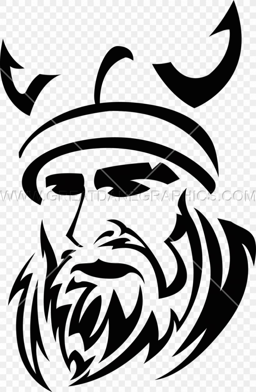 Minnesota Vikings Hedeby Viking Art, PNG, 825x1265px, Minnesota Vikings, Art, Artwork, Black And White, Facial Hair Download Free