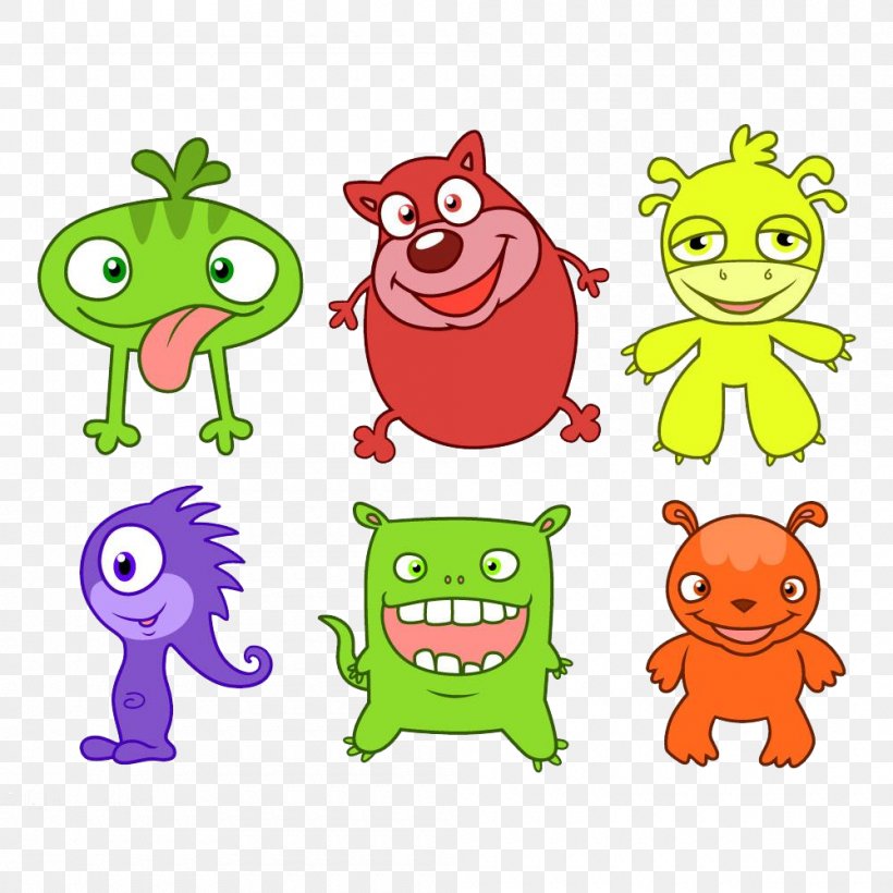 Monster Cartoon Painting, PNG, 1000x1000px, Monster, Art, Cartoon, Color,  Drawing Download Free