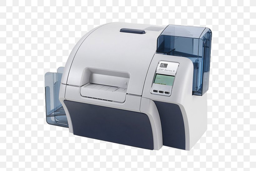 Card Printer Zebra ZXP Series 8 Printing Zebra Technologies, PNG, 550x550px, Card Printer, Access Badge, Dots Per Inch, Electronic Device, Hardware Download Free