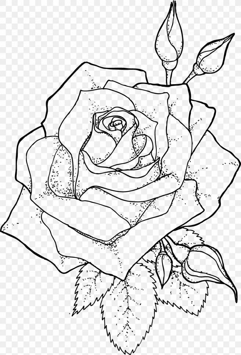 Drawing Line Art Coloring Book, PNG, 963x1417px, Watercolor, Cartoon, Flower, Frame, Heart Download Free