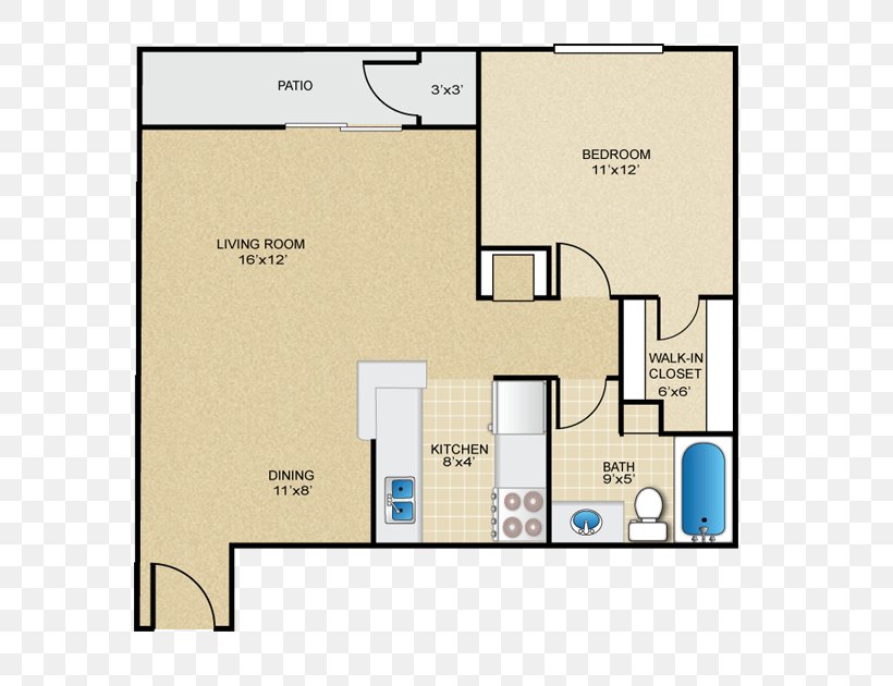 Floor Plan Canvas Apartments Room, PNG, 627x630px, Floor Plan, Air Conditioning, Apartment, Area, Cable Television Download Free