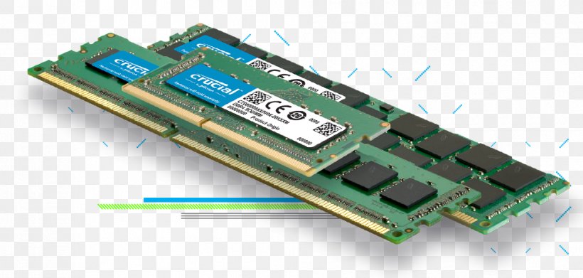 RAM Crucial 2GB DDR3-1333 SODIMM Flash Memory Microcontroller Computer Hardware, PNG, 993x474px, Ram, Central Processing Unit, Circuit Component, Computer Component, Computer Data Storage Download Free