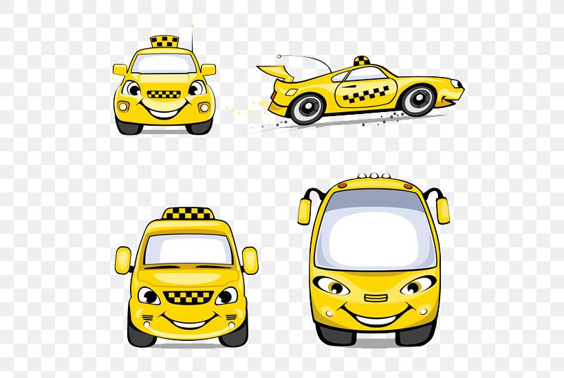 Taxi Yellow Cab Clip Art, PNG, 550x550px, Taxi, Automotive Design, Automotive Exterior, Brand, Car Download Free