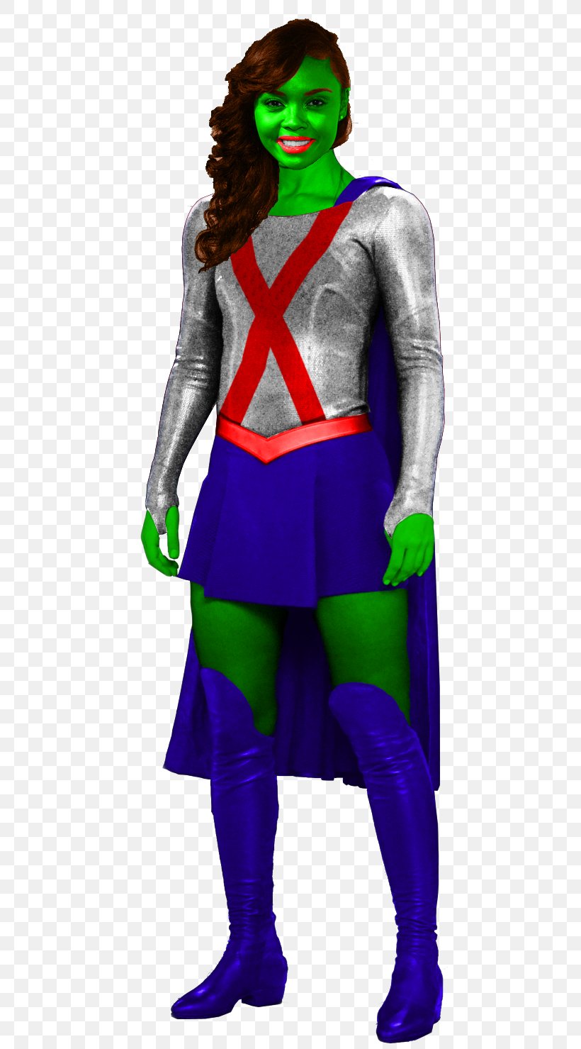 Miss Martian Martian Manhunter Jaime Reyes Superhero, PNG, 540x1479px, Miss Martian, Art, Costume, Cw Television Network, Dc Comics Download Free