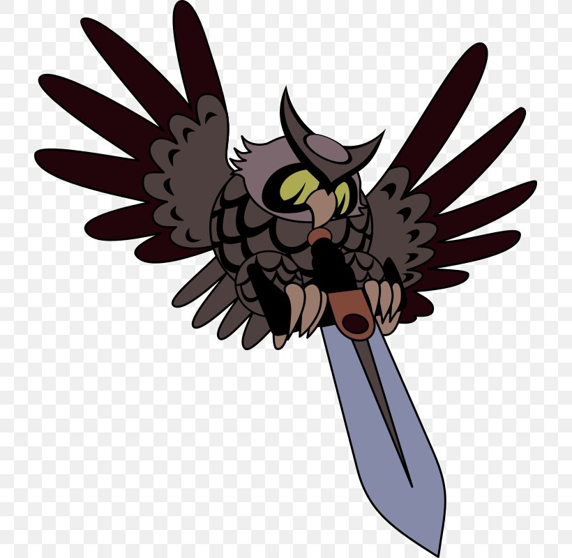 Owl Bird Sword Clip Art, PNG, 721x800px, Owl, Barn Owl, Beak, Bird, Bird Of Prey Download Free