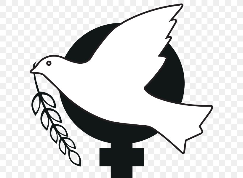 Women's International League For Peace And Freedom Non-Governmental Organisation Organization Woman, PNG, 640x601px, Peace, Artwork, Beak, Bird, Black And White Download Free