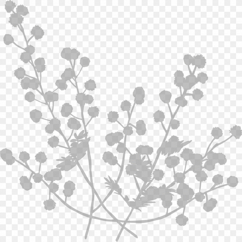 Branch Leaf Plant Twig Flower, PNG, 2997x3000px, Branch, Flower, Leaf, Pedicel, Plant Download Free