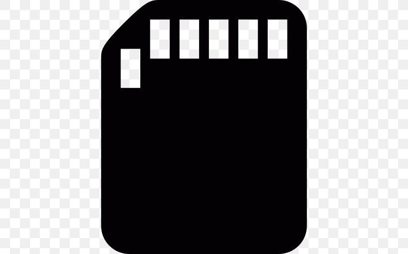 Secure Digital Computer Data Storage Flash Memory Cards Computer Hardware, PNG, 512x512px, Secure Digital, Black, Black And White, Computer, Computer Data Storage Download Free