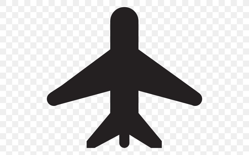 Airplane Mode Symbol, PNG, 512x512px, Airplane, Aircraft, Airplane Mode, Black And White, Cut Copy And Paste Download Free
