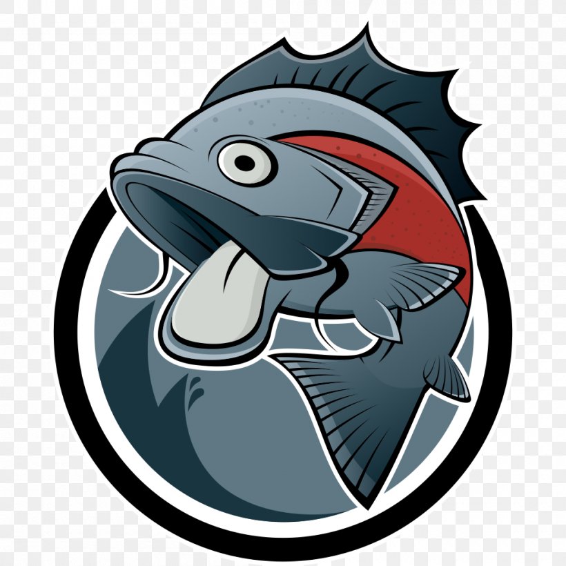 Cartoon Fish Royalty-free Illustration, PNG, 1000x1000px, Cartoon, Bass, Beak, Carp, Carp Fishing Download Free