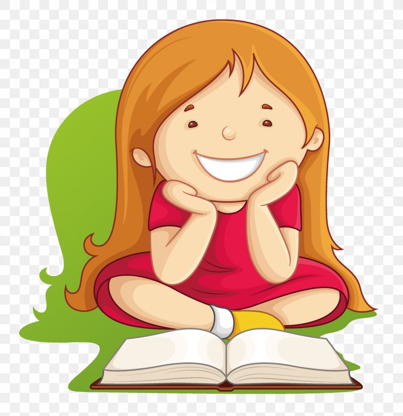 Clip Art Vector Graphics Book Girl Reading: A Novel Illustration, PNG, 1445x1494px, Book, Art, Book Illustration, Cartoon, Child Download Free