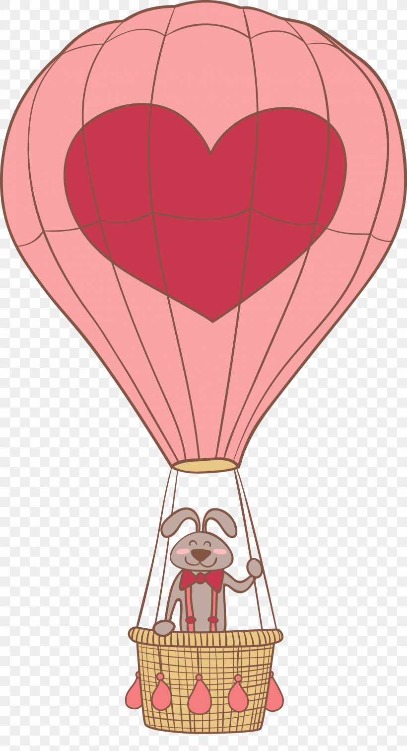 Hot Air Balloon Euclidean Vector, PNG, 1643x3029px, Hot Air Balloon, Balloon, Heart, Hot Air Ballooning, Valentines Day Download Free