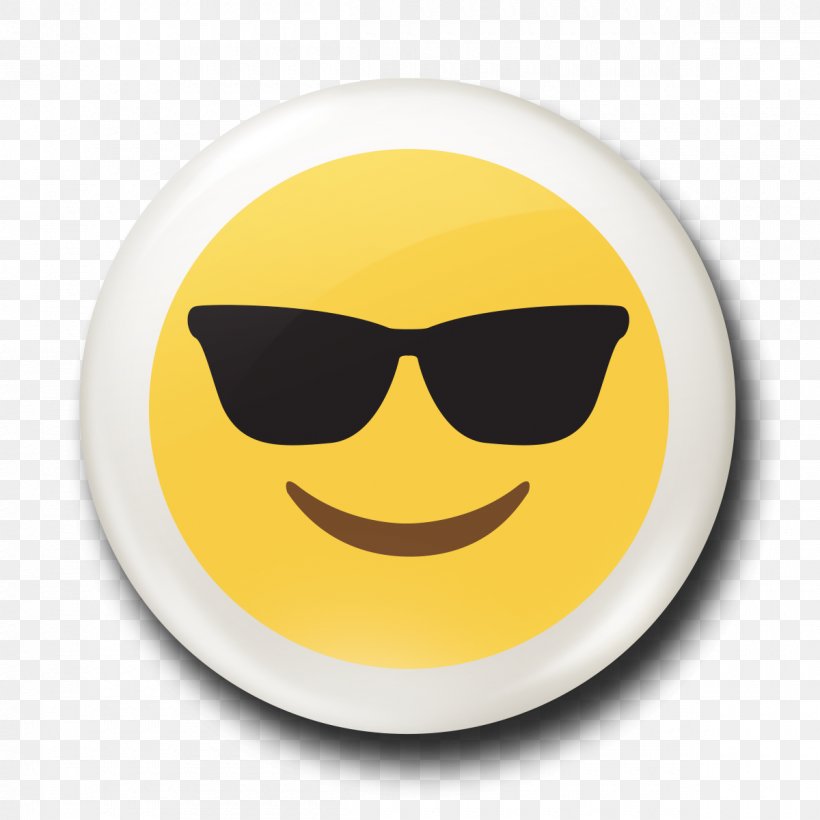 Sunglasses Emoticon Eyewear Smiley, PNG, 1200x1200px, Sunglasses, Emoji, Emoticon, Eyewear, Glasses Download Free