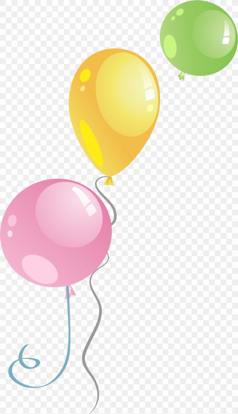 Balloon Euclidean Vector Clip Art, PNG, 876x1520px, 3d Computer Graphics, Balloon, Cartoon, Computer Graphics, Party Supply Download Free