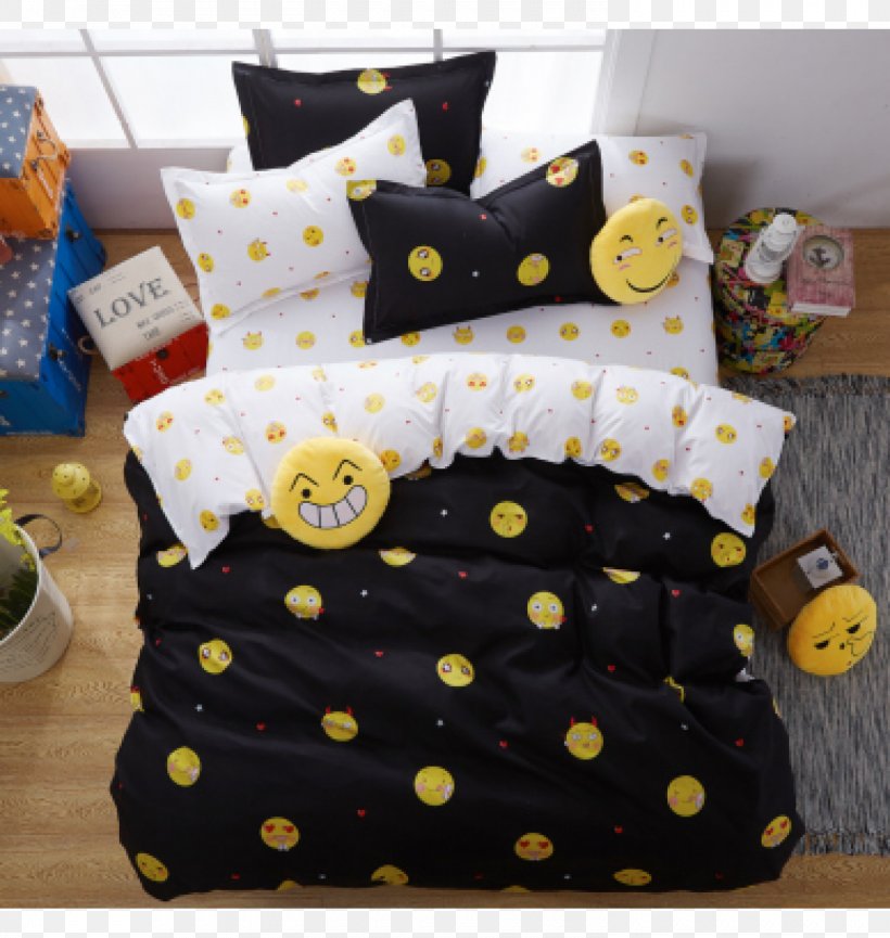 Emoji Bed Sheets Bedding Duvet Comforter, PNG, 1500x1583px, Emoji, Bed, Bed Sheet, Bed Sheets, Bedding Download Free