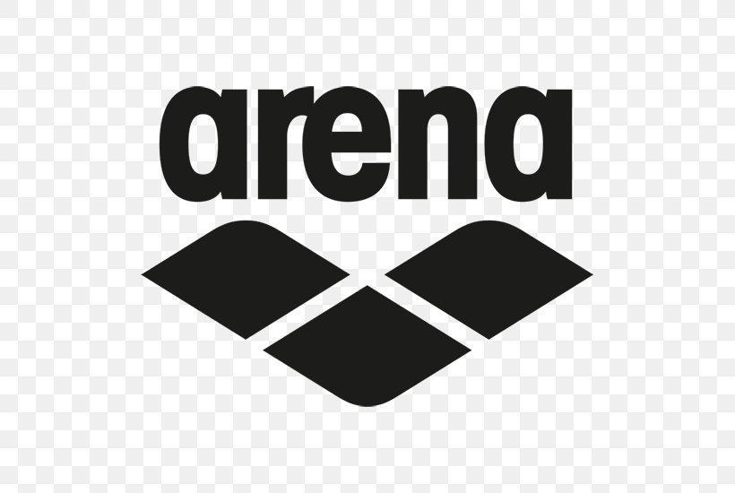 Logo Brand Arena Swimming Swimsuit, PNG, 550x550px, Logo, Area, Arena, Bathrobe, Black Download Free