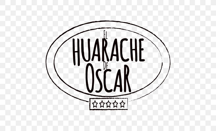 El Huarache De Oscar Logo Brand Area Font, PNG, 500x500px, Logo, Animal, Area, Black And White, Brand Download Free