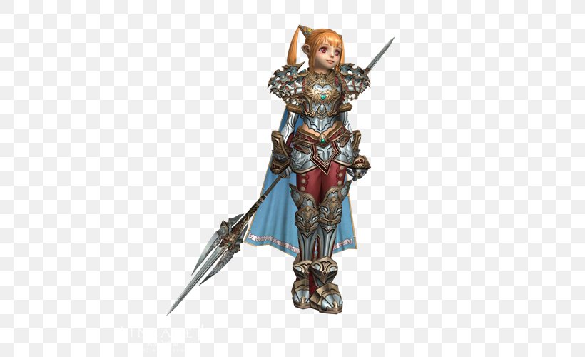 Lineage II Lineage 2 Revolution Dwarf Legendary Creature Knight, PNG, 500x500px, Lineage Ii, Action Figure, Armour, Bounty Hunter, Dwarf Download Free