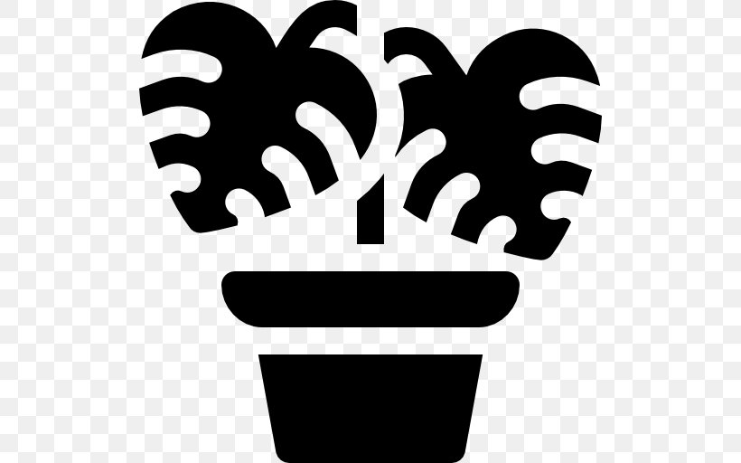 Black And White Hand Tree, PNG, 512x512px, Swiss Cheese Plant, Artwork, Black And White, Carnivorous Plant, Hand Download Free