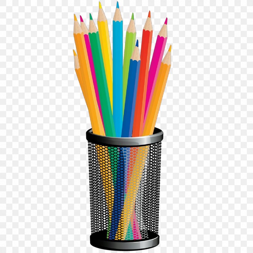 Pencil Writing Implement Office Supplies Straw, PNG, 1000x1000px, Cartoon, Office Supplies, Pencil, Straw, Writing Implement Download Free