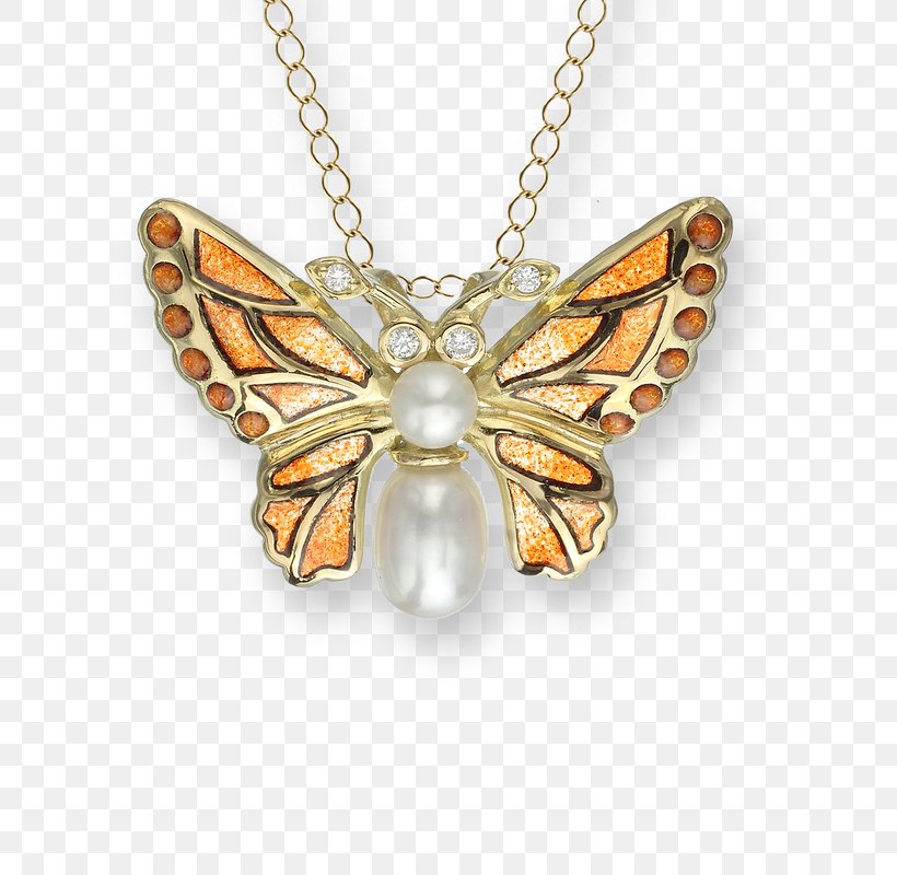 Butterfly Charms & Pendants Necklace Gemstone Gold, PNG, 800x800px, Butterfly, Charms Pendants, Diamonds And Pearls, Fashion Accessory, Gemstone Download Free