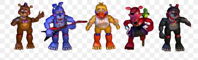 Five Nights At Freddy's Freddy Fazbear's Pizzeria Simulator Animatronics Art, PNG, 978x298px, Animatronics, Action Figure, Action Toy Figures, Animal, Art Download Free