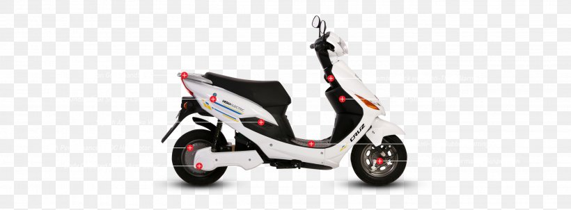 Motorized Scooter Electric Vehicle Wheel Electric Motorcycles And Scooters, PNG, 2708x1000px, Scooter, Automotive Design, Bicycle, Bicycle Accessory, Bicycle Part Download Free