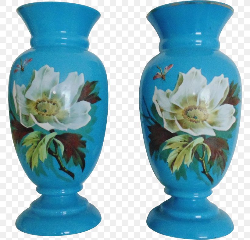 Vase Opaline Glass Ceramic Blue, PNG, 787x787px, Vase, Antique, Artifact, Blue, Cabinetry Download Free