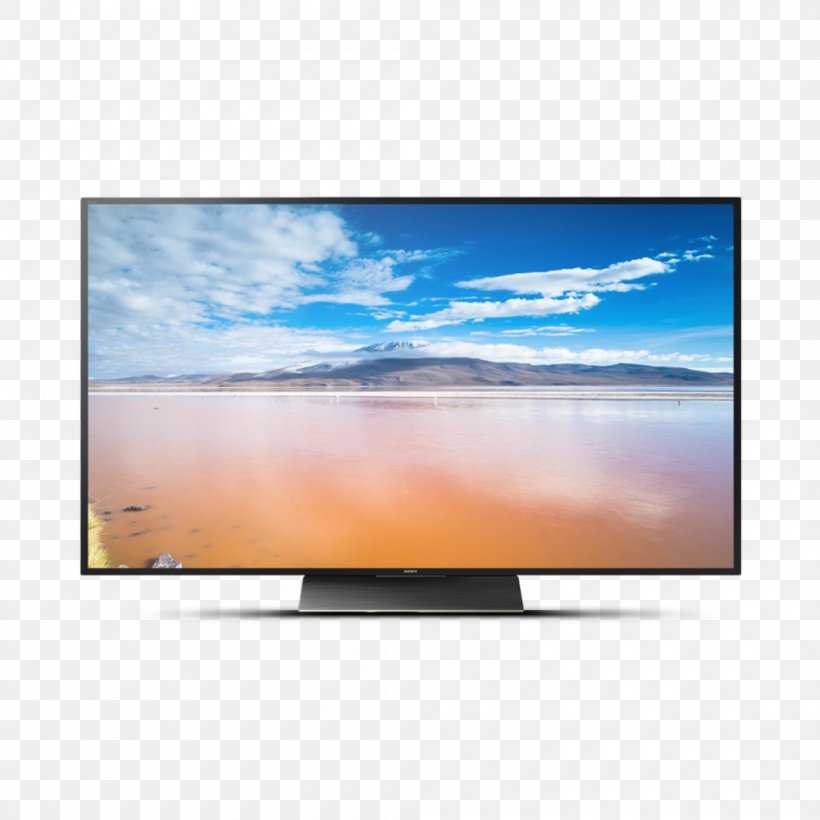 4K Resolution Smart TV LED-backlit LCD Sony Corporation Ultra-high-definition Television, PNG, 1000x1000px, 4k Resolution, Android Tv, Bravia, Computer Monitor, Display Device Download Free