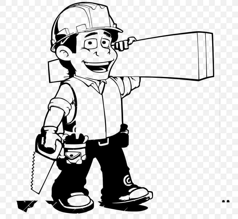 Carpenter Clip Art, PNG, 800x757px, Carpenter, Area, Art, Artwork, Black Download Free