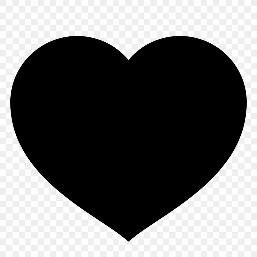 Heart Shape Clip Art, PNG, 1600x1600px, Heart, Black, Black And White, Love, Red Download Free