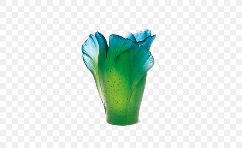 Vase Daum Ginkgo Biloba Lead Glass, PNG, 448x500px, Vase, Art, Artifact, Baccarat, Bladnerv Download Free