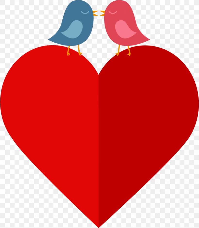 Bird Love Romance, PNG, 848x975px, Watercolor, Cartoon, Flower, Frame, Heart Download Free